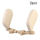 Beige Leather 2pcs