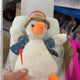 Straw hat duck white