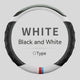 Round Black And White